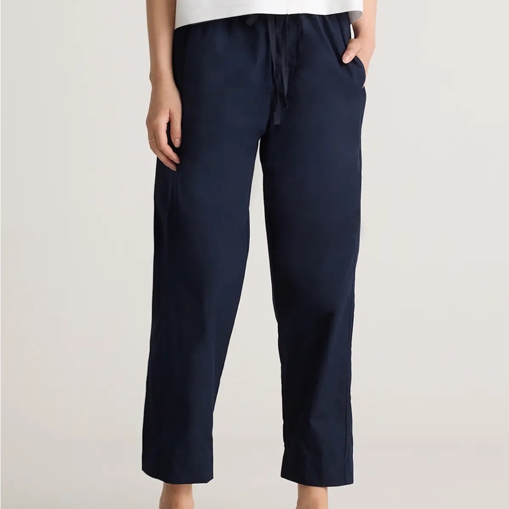 Quince Pull On Pants Organic Cotton XL New